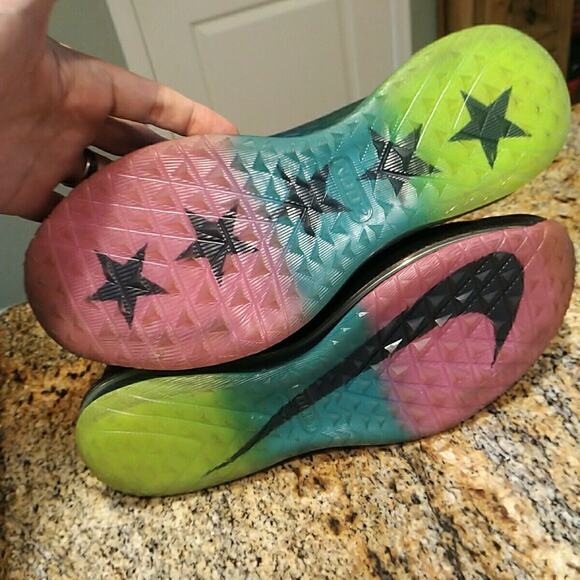 Nike Field General 2 Black Vivid Purple Neon Volt Blue Lagoon 749310-057 Sz 9.5 main image 11